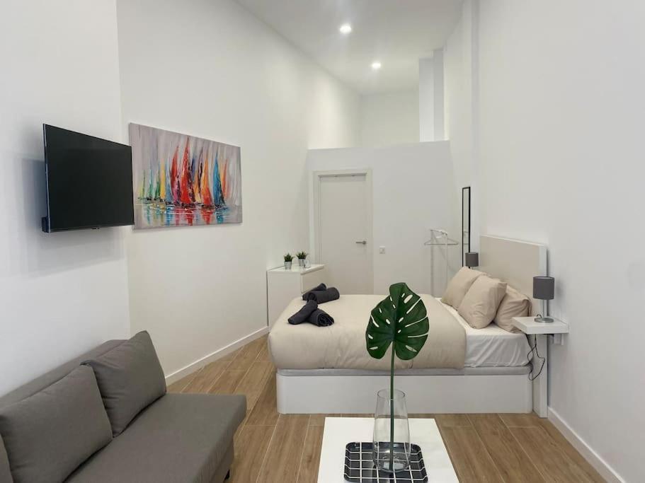 발렌시아 Nuevo Loft En Playa Y Cerca Del Centro, Ac Y Wifi 아파트 외부 사진